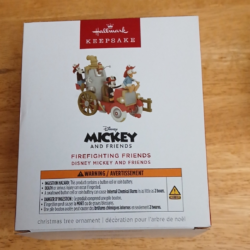 Hallmark Keepsake Disney Firefighting Friends Ornament